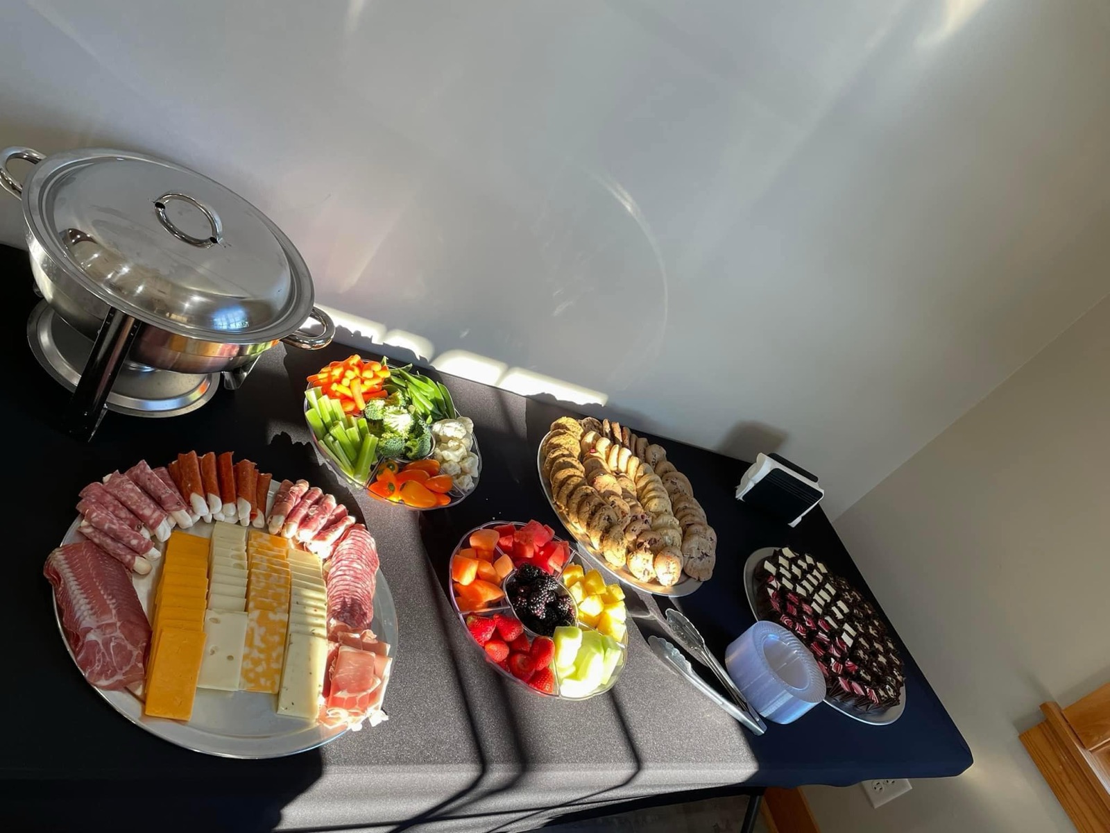 Private party seafood boil