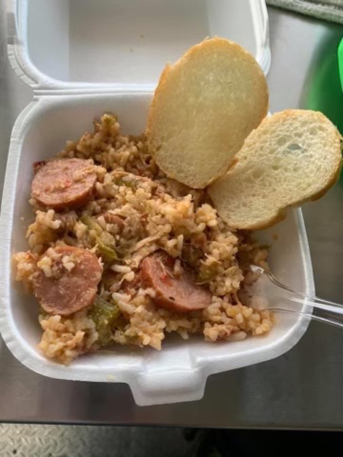 Louisiana dish closeup